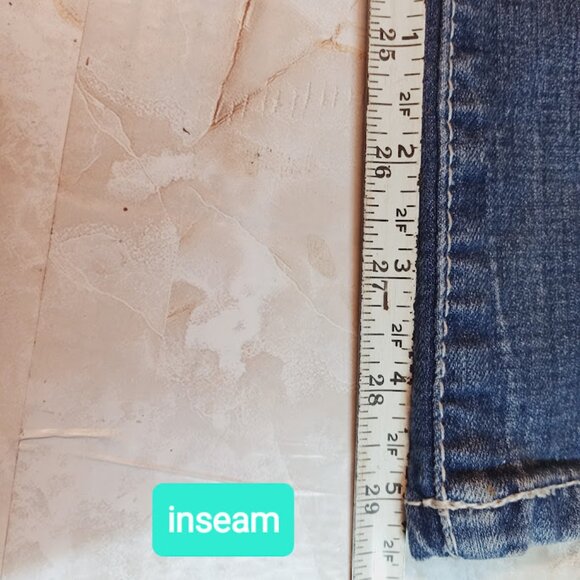WOMENS SIZE 14 AMETHYST JEANS DENIM - Picture 5 of 10